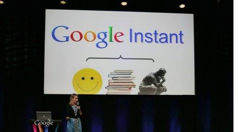 Google Instant launch