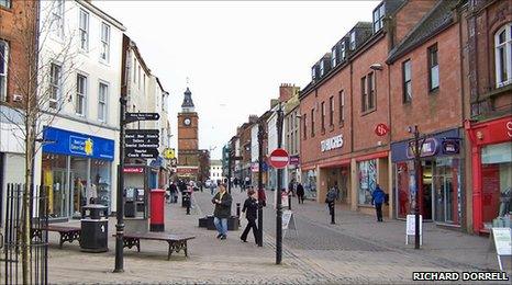 Dumfries 'ghost town' tag deserved or not? - BBC News