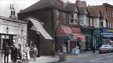 Croydon then and now (courtesy of Gordon Barnard, Flickr)