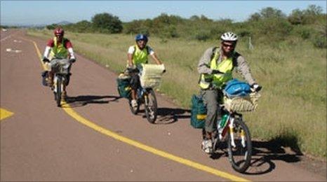 Two South Africans cycle from Cape Town to Mecca