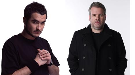 Zane Lowe and Chris Moyles