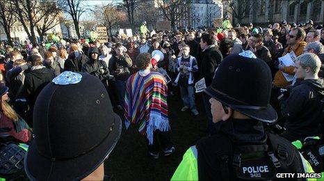 Протесты в Бристоле