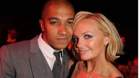 Jade Jones and Emma Bunton