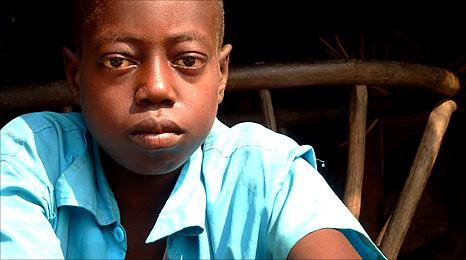 Child in northern Democratic Republic of Congo