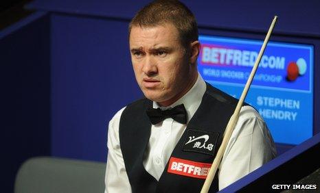 Stephen Hendry is a seven-times world champion