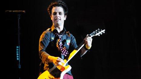 Billie Joe Armstrong from Green Day