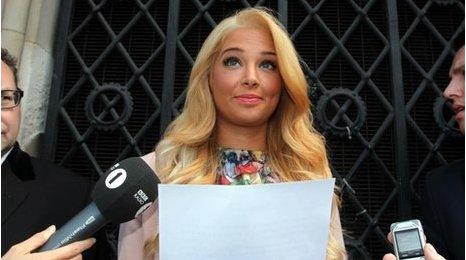 Tulisa Contostavlos from N-Dubz