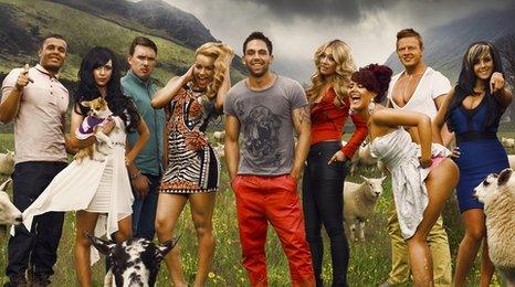 The cast of MTV's The Valleys