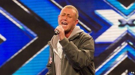 Christopher Maloney is one of the wildcard acts hoping to make the finals of The X Factor
