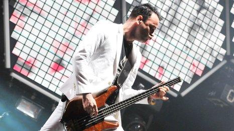 Chris Wolstenholme from Muse