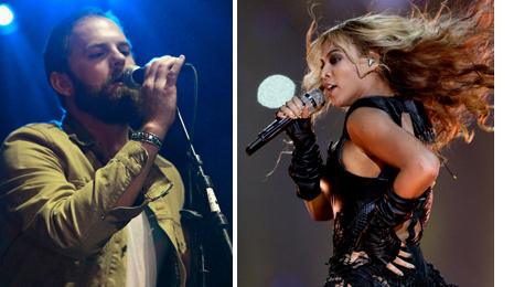 Caleb Followill from Kings of Leon and Beyonce
