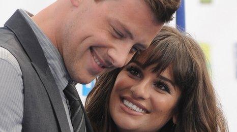 Cory Monteith and Lea Michele
