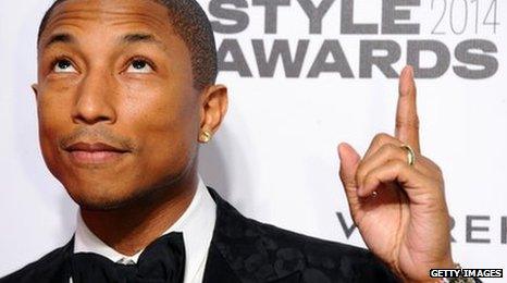 Pharrell Williams Auctions Off Grammys Hat For Charity