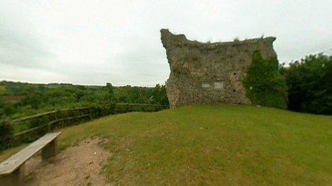 Clare Castle ruins