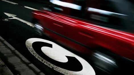 Congestion Charge road sign