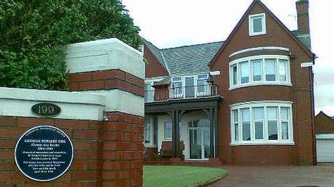 George Formby's former home in Lancashire