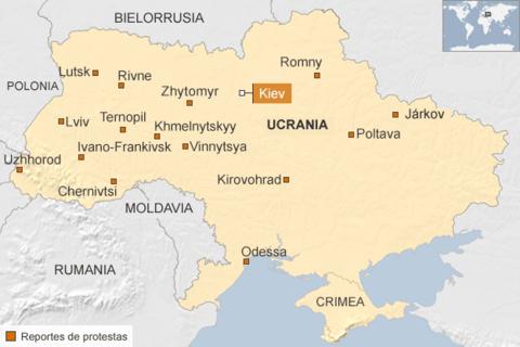 10 mapas que explican la crisis en Ucrania  BBC News Mundo