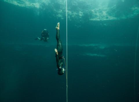 Apnea: las increíbles fotos de la colombiana Sofía Gómez Uribe desde el