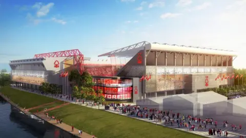 Benoy Nottingham Forest City Ground plans