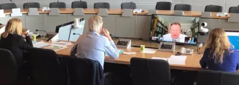 European Commission Brexit talks between Michel Barnier's team and the UK's David Frost