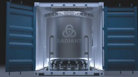 Radiant Radiant reactor