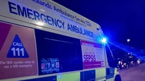 An ambulance