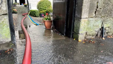 BBC North Inch flooding