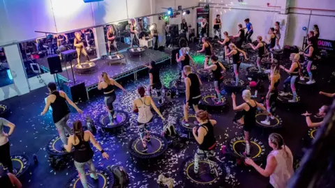 Bounce Women at a Bounce class