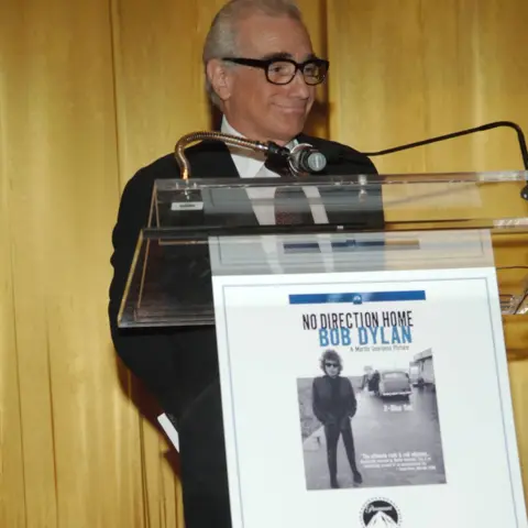 Getty Images Martin Scorsese during the 'No Direction Home: Bob Dylan' New York City Premiere