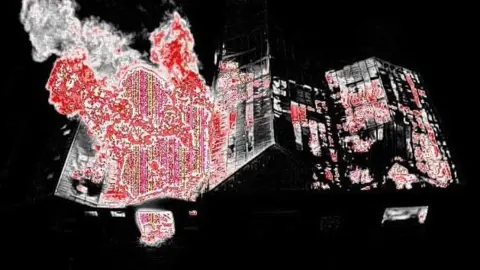 West Midlands firefighter heat map for the factory