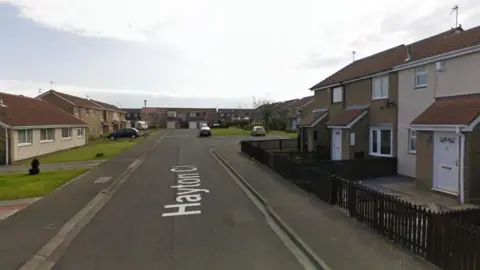 Hayton Close in Cramlington, Northumberland 