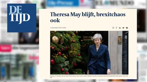 De Tijd Screengrab from De Tijd