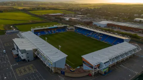 Getty Images Shrewsbury Town stadium, the Montgomery Waters Meadow