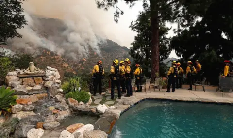 Reuters Wildfires in California