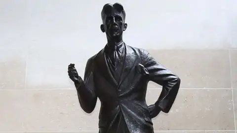 PA George Orwell statue