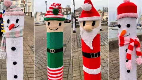 Knitoholics Bollard covers