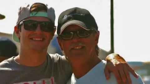 Facebook / Tyler Howlett Tyler Howlett, left, pictured with his father Joseph Howlett, right