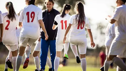 Getty Images Girls playing football