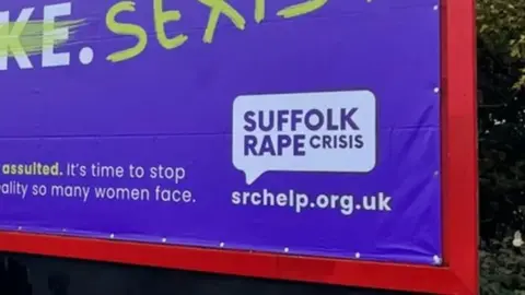 Suffolk Rape Crisis billboard