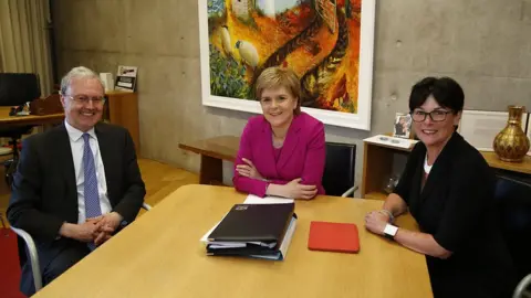 Scottish government Wolffe, Sturgeon, Di Rollo