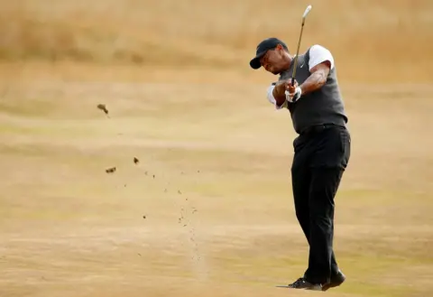 Andrew Yates/ Reuters Golf - The 147th Open Championship - Carnoustie, Britain - July 21, 2018 Tiger Woods of the U.S. in action during the third round