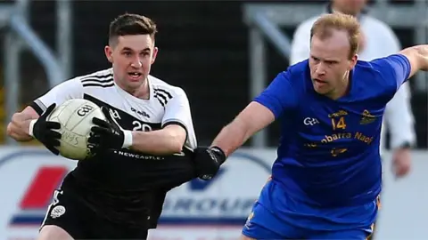 Daryl Branagan in action for Kilcoo against St.Finbarr's