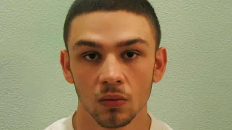 Metropolitan Police Jake Fahri's mugshot.