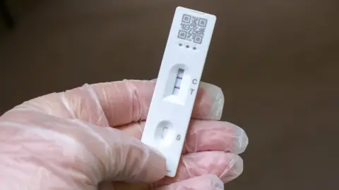 Getty Images Covid test