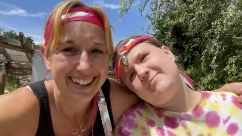 Family handout Annabelle with mum Lisa