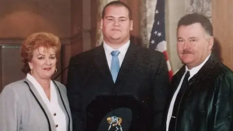 SB Nation Ryan O'Callaghan with his family