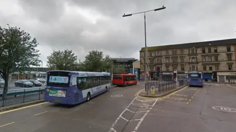 Google Partick Bus Station