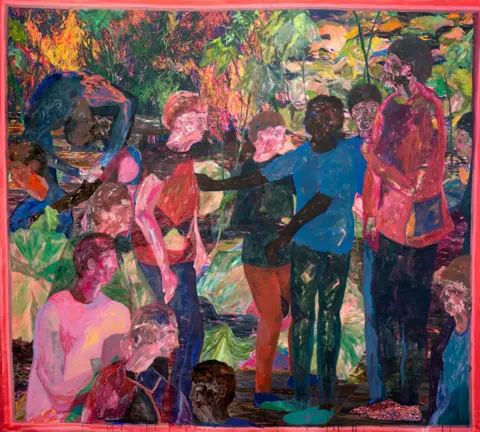 Kathryn Maple Kathryn Maple The Common, 2020, acrylic on canvas, 222 x 246 cm