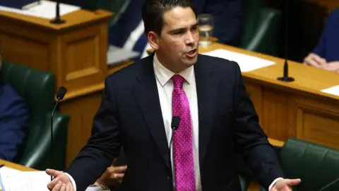 Getty Images Simon Bridges