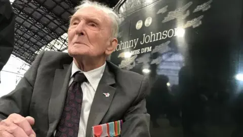 BBC George "Johnny" Johnson and a GWR engine named after him.